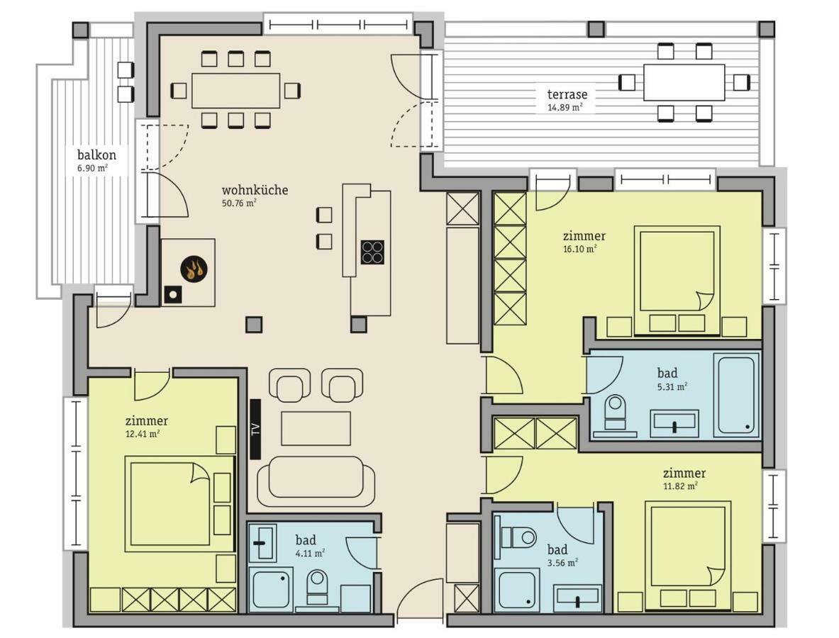 Apartmán Kitzbuheler Alpen Penthouse Hollersbach Hollersbach im Pinzgau Exteriér fotografie